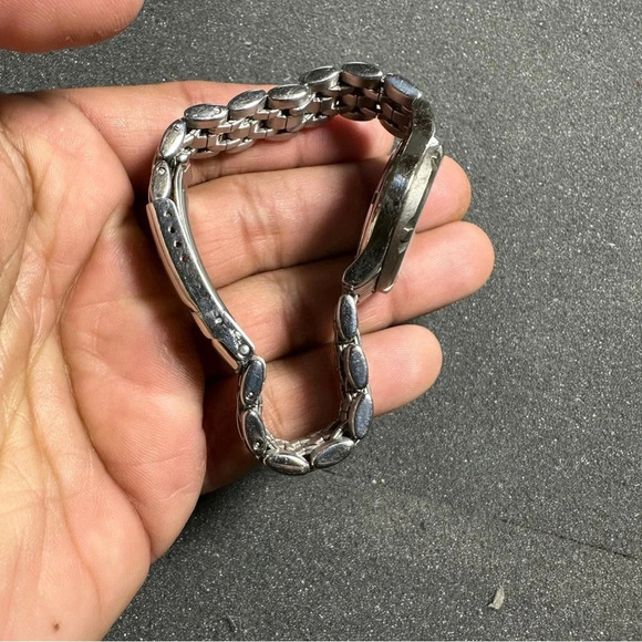 Calypso Ladies Quartz Watch Silver Tone White Dial Working Collection 5073 - Picture 10 of 11